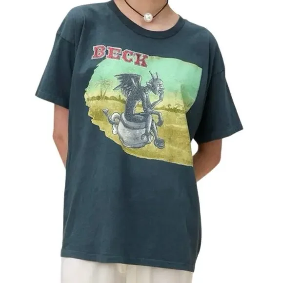 DAYDREAMER Beck Devils Haircut Merch Tee Size XS New w/o Tag MSRP $88 - Picture 2 of 7